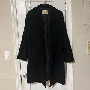 Aritizia Babaton 100% Wool Coat Black